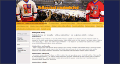 Desktop Screenshot of hokejove.cz